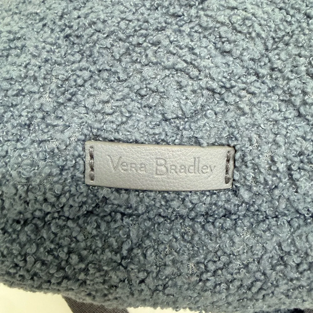 Vera Bradley Teddy Fleece Sherpa Small Backpack